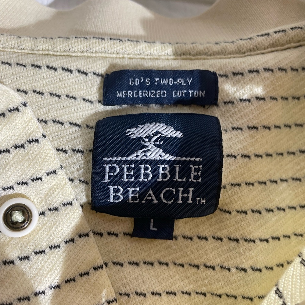 Vintage pebble beach golf shirt